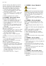 Предварительный просмотр 4 страницы Siemens HS958GE.1 User Manual And Installation Instructions