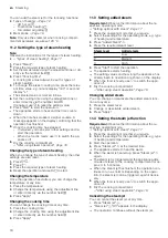 Предварительный просмотр 18 страницы Siemens HS958GE.1 User Manual And Installation Instructions