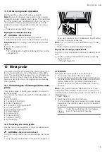 Предварительный просмотр 19 страницы Siemens HS958GE.1 User Manual And Installation Instructions