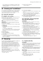 Предварительный просмотр 31 страницы Siemens HS958GE.1 User Manual And Installation Instructions