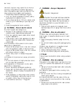 Предварительный просмотр 4 страницы Siemens HS958KD 1 Series User Manual And Installation Instructions