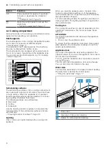 Предварительный просмотр 8 страницы Siemens HS958KD 1 Series User Manual And Installation Instructions