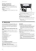 Предварительный просмотр 20 страницы Siemens HS958KD 1 Series User Manual And Installation Instructions