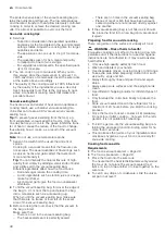 Предварительный просмотр 48 страницы Siemens HS958KD 1 Series User Manual And Installation Instructions