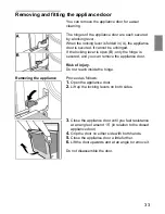 Предварительный просмотр 35 страницы Siemens HSL6EI23 Installation Instructions & Instructions For Use