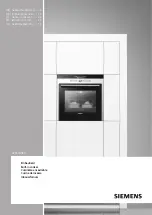 Предварительный просмотр 1 страницы Siemens HV541ANS0 Instruction Manual