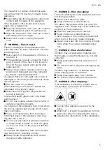 Preview for 5 page of Siemens HX9R3AE50 User Manual And Installation Instructions