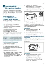 Предварительный просмотр 81 страницы Siemens HZ39050 Instruction Manual