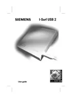 Preview for 1 page of Siemens I-SURF User Manual