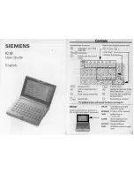 Siemens IC 35 User Manual предпросмотр