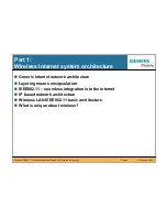 Preview for 5 page of Siemens IEEE802.11 Tutorial