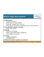 Preview for 11 page of Siemens IEEE802.11 Tutorial