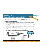 Предварительный просмотр 61 страницы Siemens IEEE802.11 Tutorial