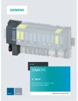 Siemens IM 155-6 PN ST Manual preview