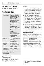 Preview for 7 page of Siemens IMS700 User Manual