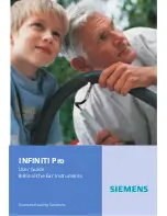 Siemens INFINITI Pro User Manual preview