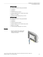 Предварительный просмотр 57 страницы Siemens INOX PRO SIMATIC IFP1900 Operating Instructions Manual