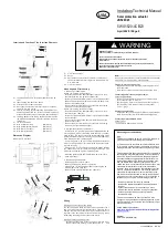 Предварительный просмотр 2 страницы Siemens instabus JB520C23 Technical Manual