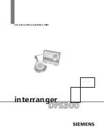 Siemens interranger DPS300 Instructional Manual preview