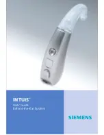 Siemens INTUIS User Manual preview