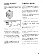 Preview for 59 page of Siemens IQ Series Instruction Manual And Installation Instructions