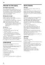 Preview for 6 page of Siemens iQ300 KA N Series Installation Instructions And Instructions For Use