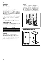 Preview for 82 page of Siemens iQ300 KA N Series Installation Instructions And Instructions For Use