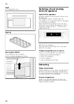 Предварительный просмотр 38 страницы Siemens iQ300 KA90N Series Instructions For Use And Installation