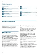 Preview for 2 page of Siemens iQ300 LI97SA530B Instructions For Installation And Use Manual