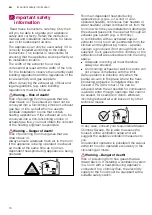 Preview for 10 page of Siemens iQ300 LI97SA530B Instructions For Installation And Use Manual