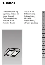 Preview for 1 page of Siemens iQ300 LU29051 Operating Instructions Manual