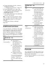 Preview for 19 page of Siemens IQ300 SR93EX20MG User Manual