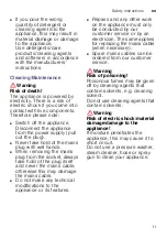 Preview for 11 page of Siemens iQ300 WD14S4 Series Manual