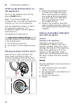 Preview for 38 page of Siemens iQ300 WD14S4 Series Manual