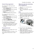 Preview for 41 page of Siemens iQ300 WD14S4 Series Manual