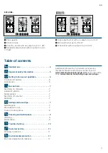 Preview for 3 page of Siemens IQ500 EP6A Series Instruction Manual