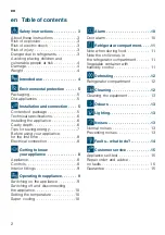 Preview for 2 page of Siemens iQ500 KF21R Series User Manual