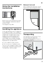 Preview for 3 page of Siemens iQ500 KG57NAI50I Installation Instructions Manual