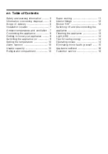 Preview for 2 page of Siemens iQ500 KS V Series Instructions For Use Manual