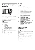 Предварительный просмотр 9 страницы Siemens iQ500 KS V Series Instructions For Use Manual