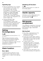 Preview for 10 page of Siemens iQ500 KS V Series Instructions For Use Manual