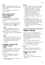 Preview for 11 page of Siemens iQ500 KS V Series Instructions For Use Manual