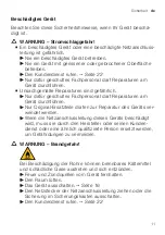 Preview for 11 page of Siemens iQ500 KU15LAFF0 User Manual