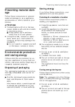 Preview for 31 page of Siemens iQ500 KU15LAFF0 User Manual