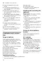 Preview for 32 page of Siemens iQ500 KU15LAFF0 User Manual