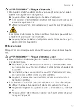 Preview for 47 page of Siemens iQ500 KU15LAFF0 User Manual