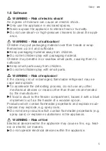 Preview for 5 page of Siemens IQ500 KU20W Series User Manual