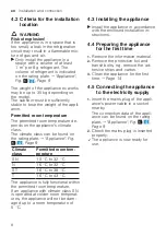 Preview for 8 page of Siemens IQ500 KU20W Series User Manual