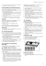 Предварительный просмотр 19 страницы Siemens iQ500 LR96CAQ20 User Manual And Installation Instructions