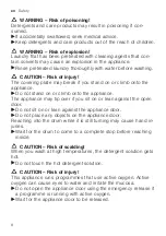 Preview for 8 page of Siemens IQ500 WM14UQ92GB User Manual And Installation Instructions